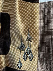 Butterfly Drop Earrings