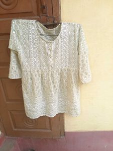 Elegant Embroidered top