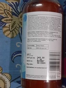 COMBO OF 3💓💓 Shampoo + Body Lotion