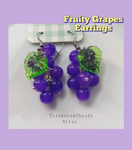 Fruity Grapes Earrings