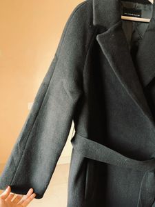 Elegant Black Trench Coat