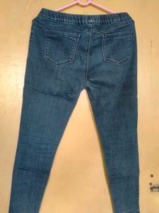 Pull-on Denim Jeggings