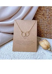 Set of 5 Gold Necklaces