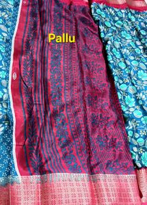 New Dola Silk with tag and attached Blouse