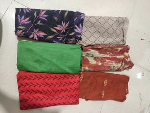 Cut Piece Of Dress Material Suit Combo