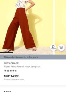 Miss Chase Floral Jumpsuit