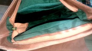 Leather Messenger Bag