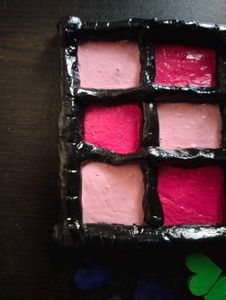 Heart Tic-Tac-Toe Dish