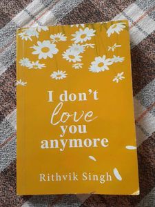 I Don't Love You Anymore - Rithvik Singh