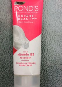 Ponds Bright Beauty With Vitamin B3 Face Wash
