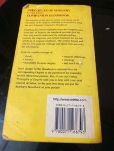 Principles of Surgery Companion Handbook