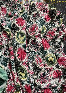 Printed Kurti Set