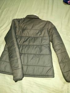 Olive Green Puffer Jacket