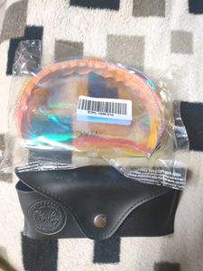 Myglamm small holographic Pouch