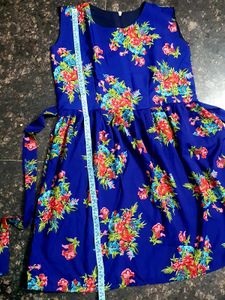 Royal Blue Frock