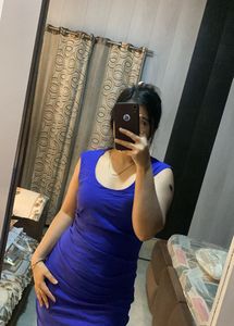Blue Bodycon Dress💙🦋
