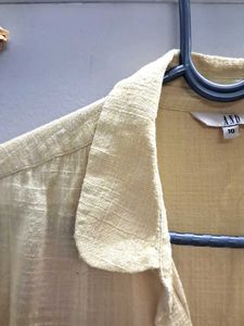 AND Yellow Button-Down Shirt