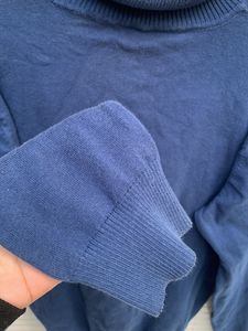 High Neck  | Navy Blue