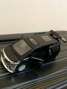 Toyota Velefire Die Cast Car Model With Door Open