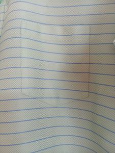 MEN&#39;S SEA GREEN STRIPED SHIRT