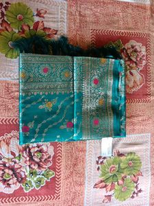 sea green colour saree