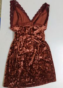 Velvet Babydoll lingerie