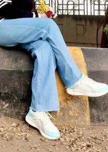KOTTY Women Regular High Rise Blue Jeans