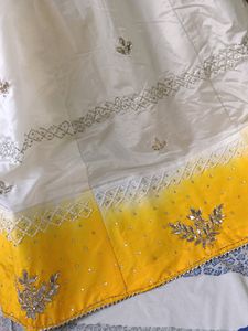 Beautiful Lehenga Choli Dupatta For Haldi Function