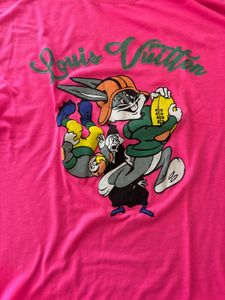 Louis Vuitton x Bugs Bunny Pink Tee