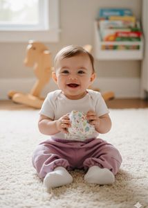Baby Athletic Shorts &amp; Stylish Knit Trousers