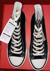 CVRNYLOM Black High Top Skateboarding Sneakers