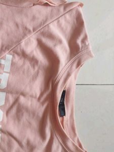 Pink Graphic Print Top