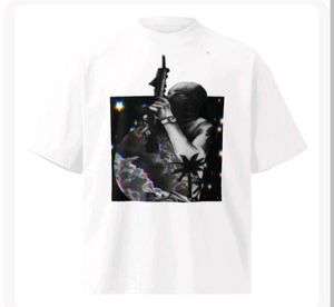GANGSTA REALITY OVERSIZED MEN'S T-SHIRT
