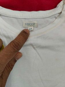 Cute Floral Embroidered T-Shirt