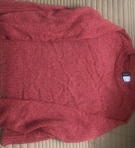 Red Knit Sweater