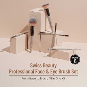 Swiss Beauty Professional Face &amp; Eye Brush Set