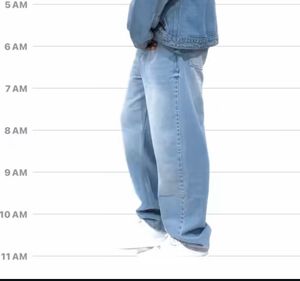 Light Wash Baggy Jeans