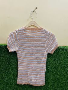ELEGANT KNITTED TOP FOR WOMEN