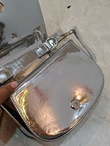 Diesel Silver Purse