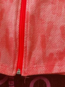 Pink &amp; Gray Athletic Jacket