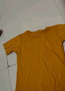 Red T-Shirt with Stain