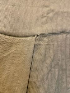 Zudio Light Pista Color Satin Finish Collared Top