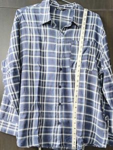 Boyfriend Shirt In Classic Blue Checks