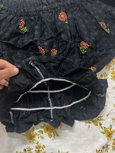 Floral Print Off shoulder Crop Top