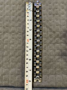Black And Silver Men’s Metal Bracelet
