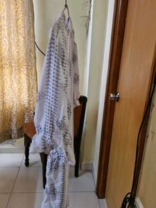Printed Peasant Blouse