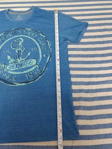 Blue Graphic Tee