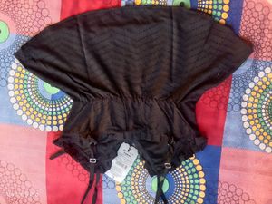 Stylish Black Ruffle Detail Dress 🥵🔥 || night we