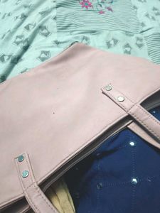 Pink Colour Hand Bag