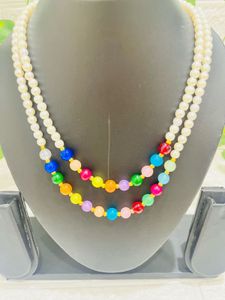 ✨ Double Layered Rainbow Necklace ✨
